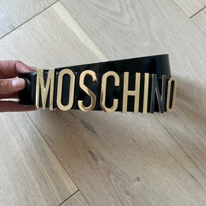 Authentic Gold Moschino Belt